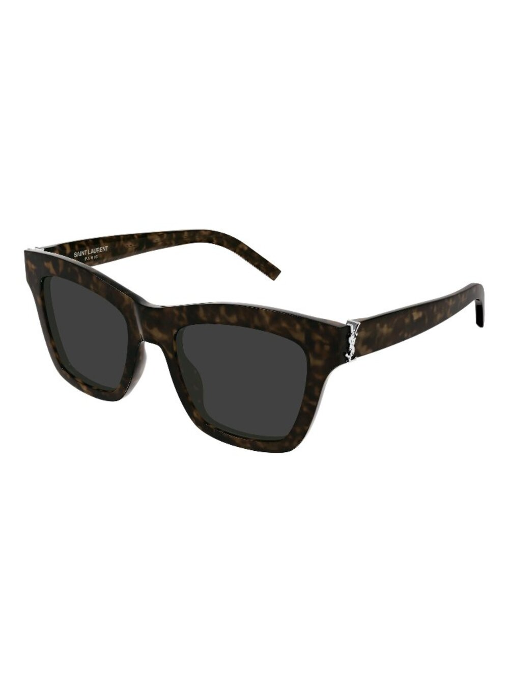 New Saint Laurent Women's Sunglasses Havana Grey Lens Acetate Frame SL M156 002